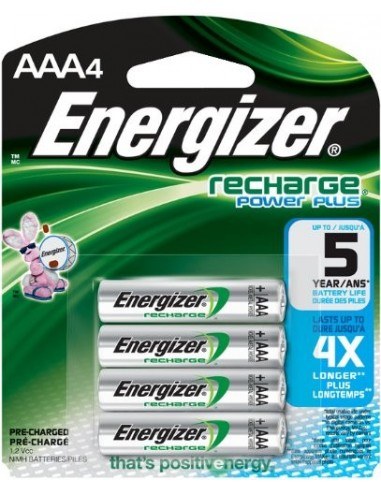 Energizer L92BP-4 - Pilas AAA de litio definitivas, la batería AAA de mayor  duración del mundo en dispositivos de alta tecnología (paquete de 4)